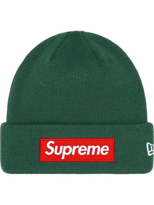 New Era Box Logo Beanie Dark Fine 22FW - SUPREME - BALAAN 1