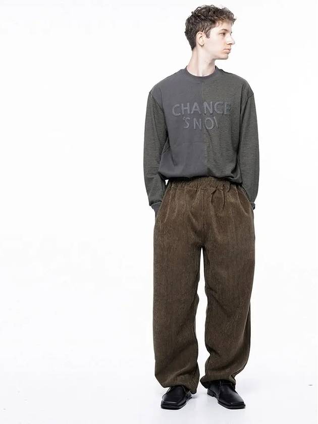 Men s M243PT02BR Jaguard String Rug Pants Brown - CHANCE'S NOI - BALAAN 7