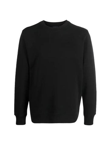 back logo printing brushed sweatshirt black - PAUL SMITH - BALAAN 1