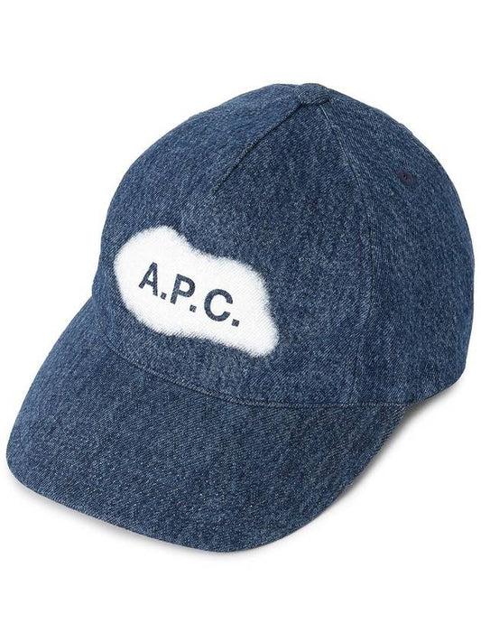 Eden Denim Base Ball Cap Navy - A.P.C. - BALAAN 2