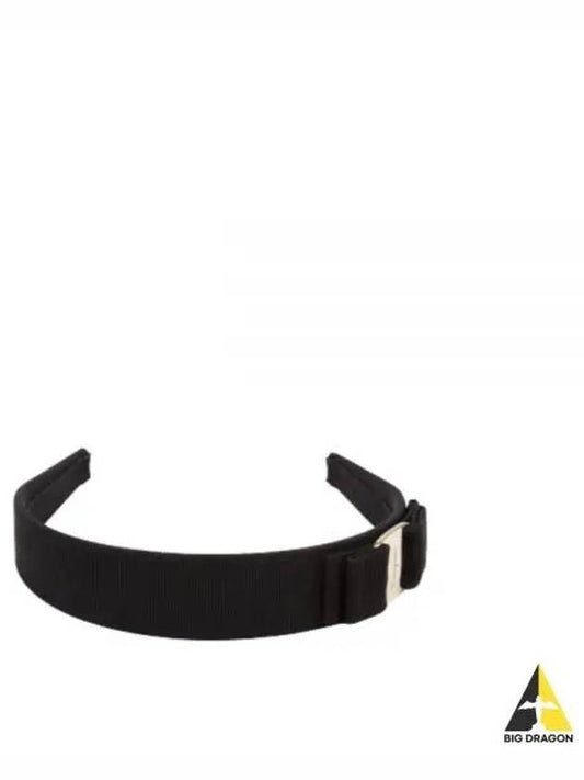 Vara Bow Hairband Black - SALVATORE FERRAGAMO - BALAAN 2