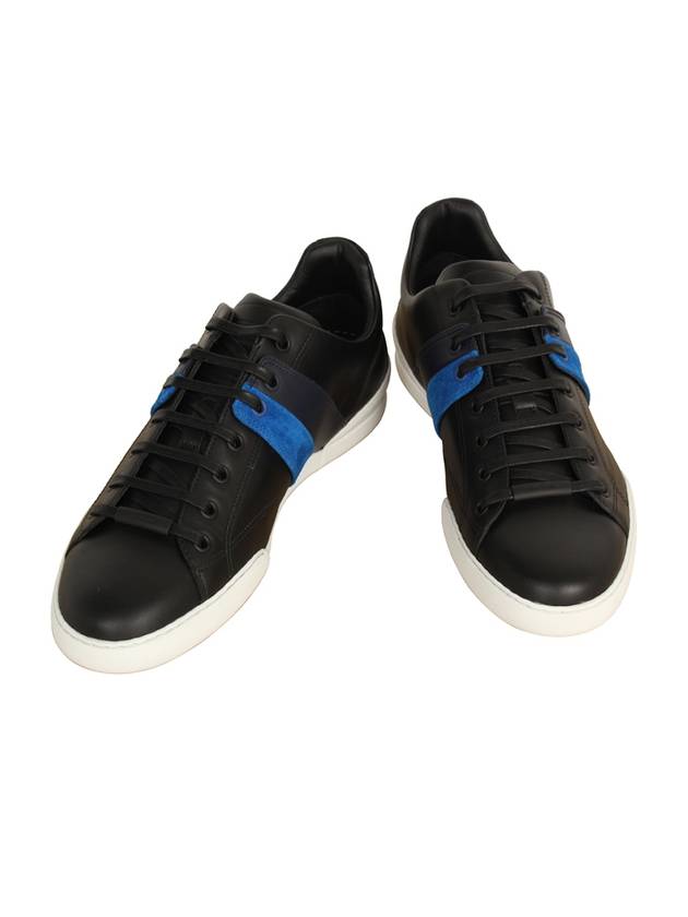 Homme Calfskin Low Top Sneakers Black - DIOR - BALAAN 1