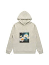 Men's Flower Graphic Hoodie Oatmeal SW23PTS03OT - SOLEW - BALAAN 2