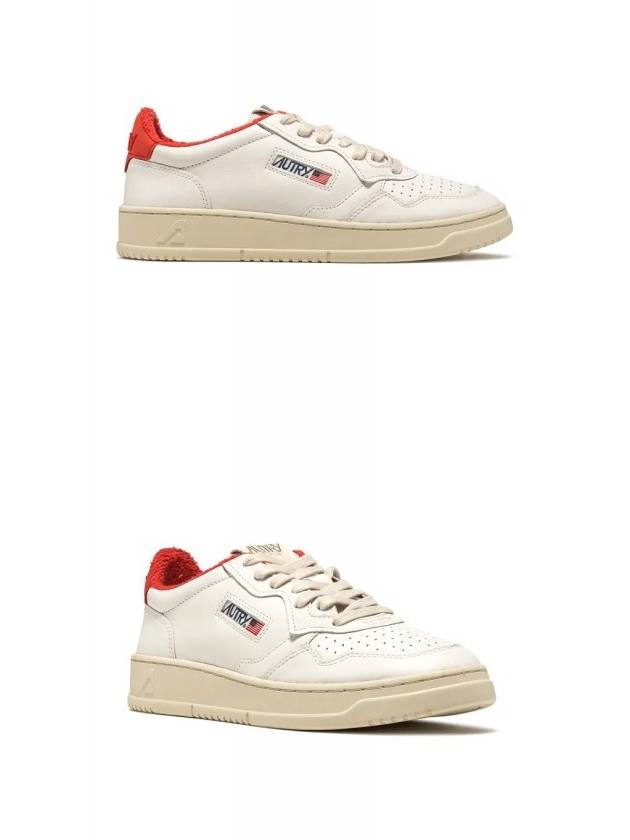 Medalist Red Tab Low Top Sneakers White - AUTRY - BALAAN 5