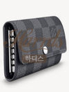 Damier 6 Key Holder Grey - LOUIS VUITTON - BALAAN 3