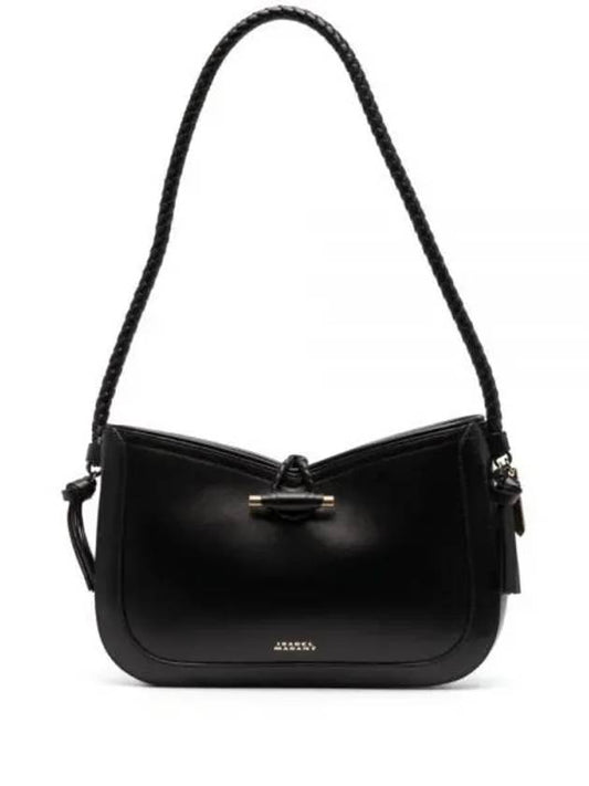 Vigo Baguette Leather Shoulder Bag Black - ISABEL MARANT - BALAAN 2