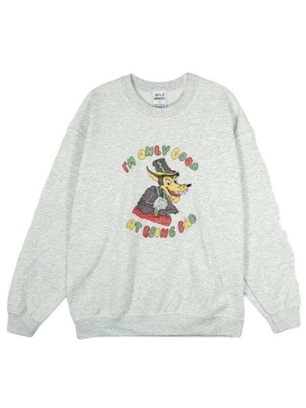 Bad Sweatshirt Ash Grey - WILD DONKEY - BALAAN 1