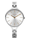 Analog Display Stainless Steel Strap Watch White - CALVIN KLEIN - BALAAN 3