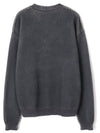 Face Print Knit Top Dark Grey - ACNE STUDIOS - BALAAN 3