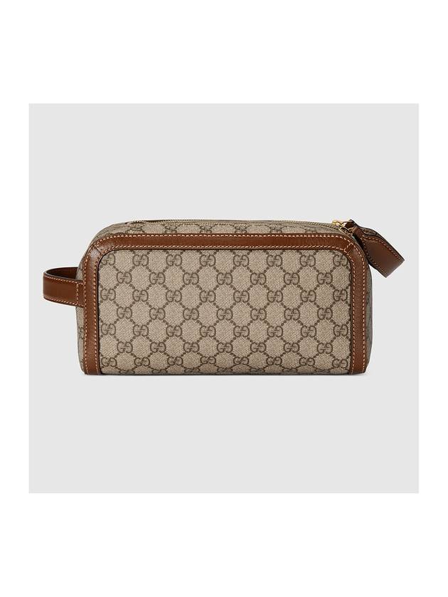 Interlocking G Trolley Case Pouch Bag Beige - GUCCI - BALAAN 4