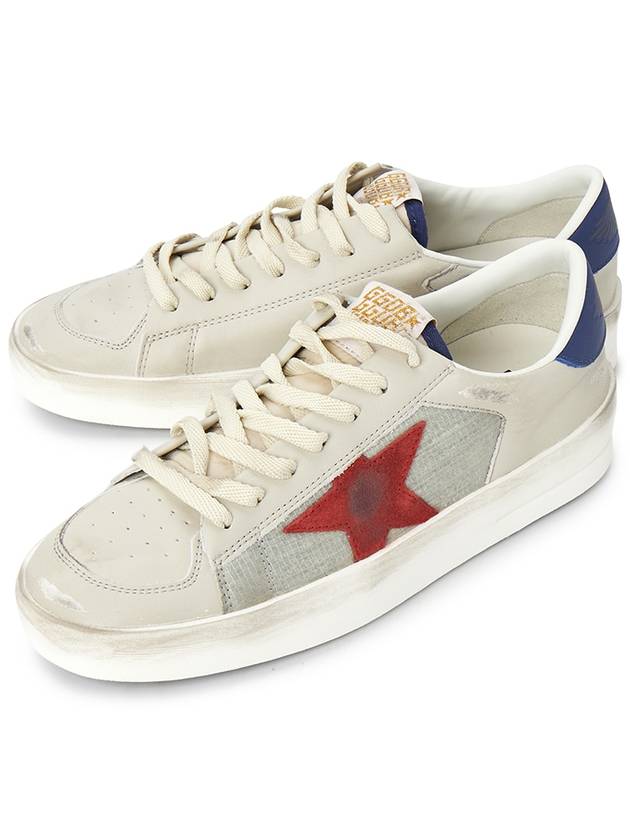 Stardan Blue Top Low Top Sneakers Ivory - GOLDEN GOOSE - BALAAN 2