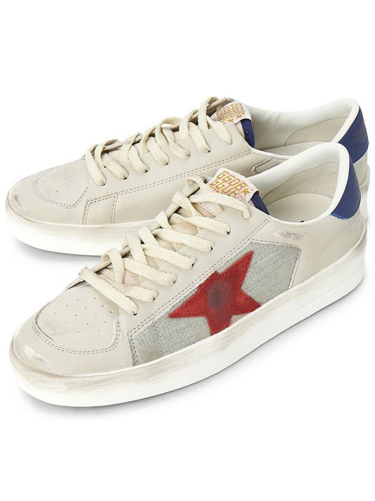 Stardan Blue Top Low Top Sneakers Ivory - GOLDEN GOOSE - BALAAN 2