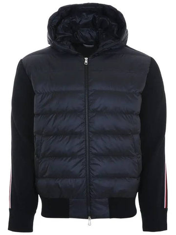 9B00022 M1131 999 Tricot knit padded zip up cardigan - MONCLER - BALAAN 1