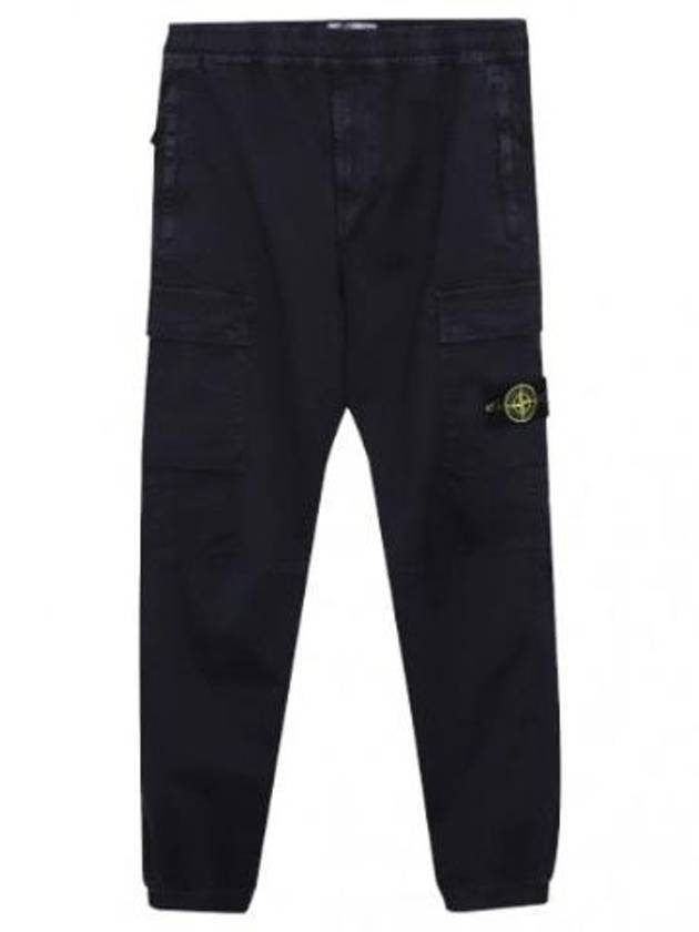 Pants Tapered fit spandex jogger pants - STONE ISLAND - BALAAN 1