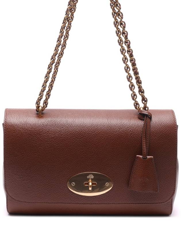 Lily Leather Cross Bag Brown - MULBERRY - BALAAN 3