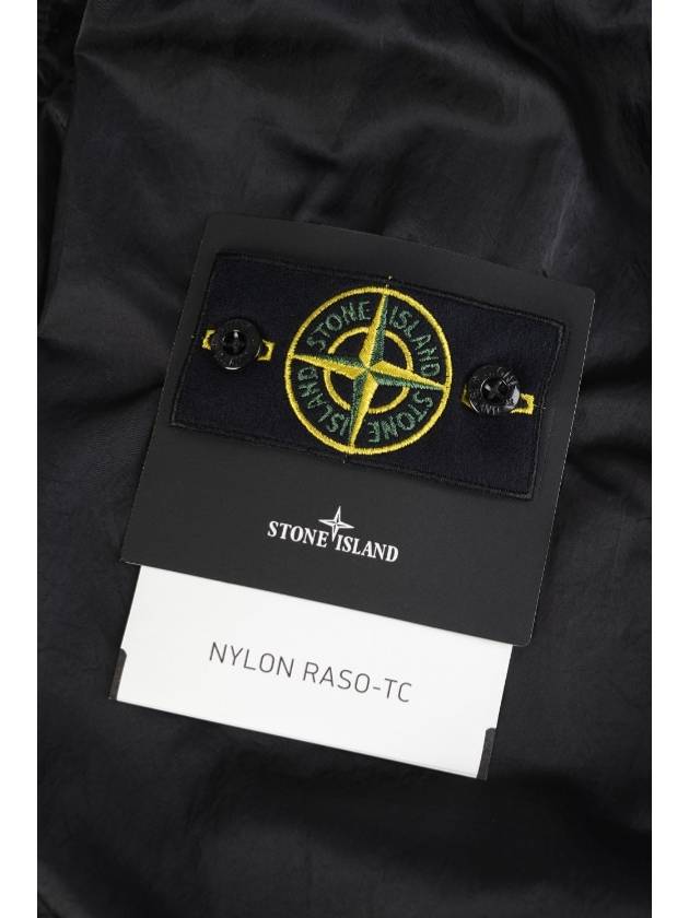 Wappen Patch Nylon Raso TC Hooded Jacket Black - STONE ISLAND - BALAAN 7