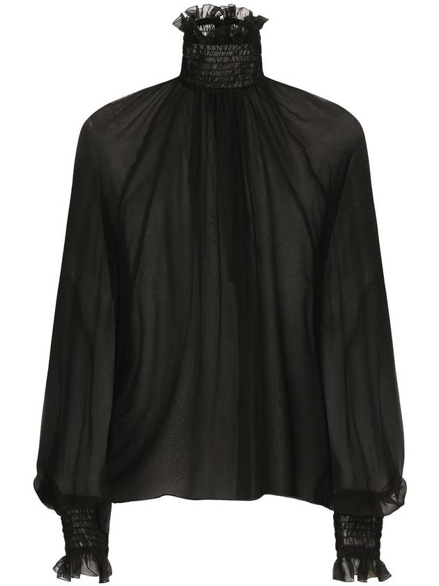 Blouse F79EMT FU1AT N0000 BLACK - DOLCE&GABBANA - BALAAN 2