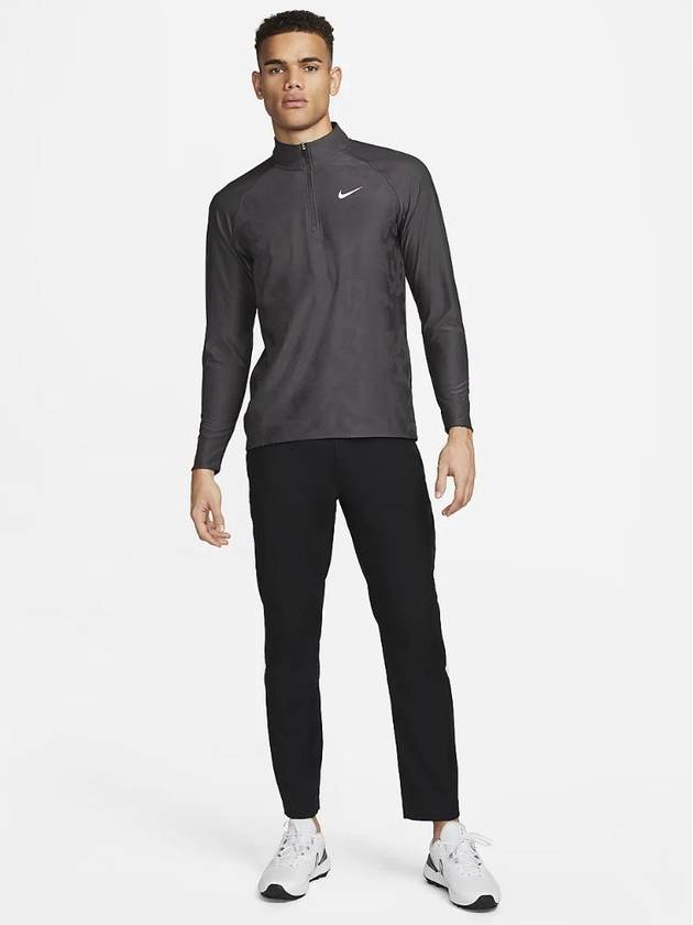 Golf Dri-Fit ADV Tour Half Zip Long Sleeve T-Shirt Anthracite - NIKE - BALAAN 4