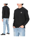 Dressed Fox Patch Classic Sweatshirt Black - MAISON KITSUNE - BALAAN 2