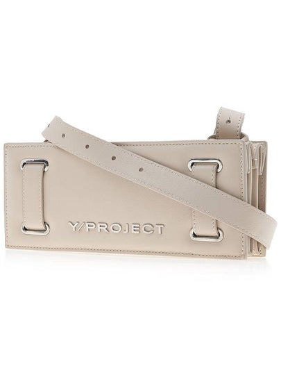 Y Project Logo accordion bag WBAG6BMINIS24 CREAM - Y/PROJECT - BALAAN 2