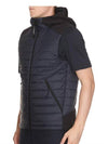 GoGGle Hooded Padded Vest Navy - CP COMPANY - BALAAN 4