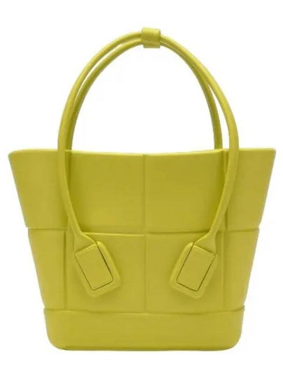 Arco Mini Rubber Tote Bag Kiwi - BOTTEGA VENETA - BALAAN 2