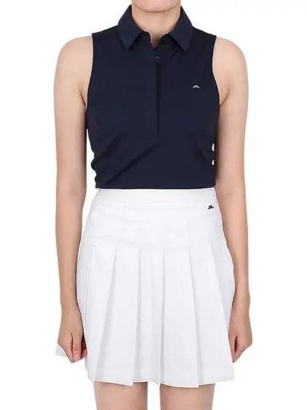 Women's Dena Polo Sleeveless Navy - J.LINDEBERG - BALAAN 2