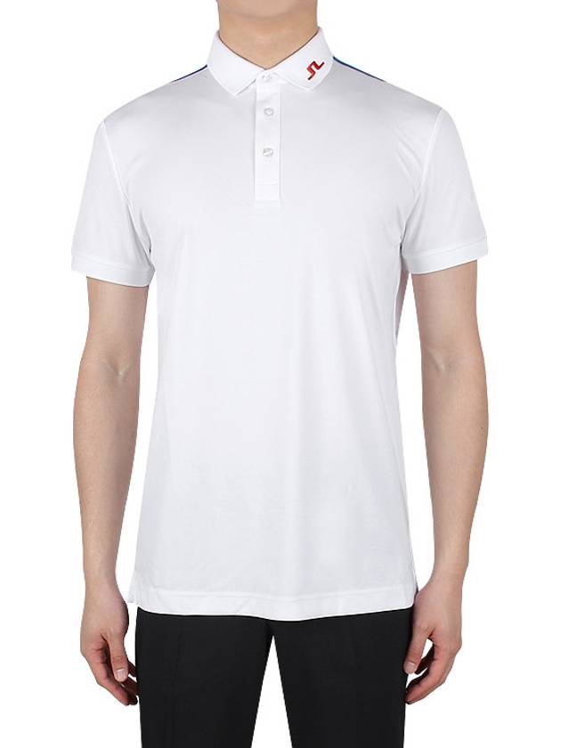 Jeff Regular Fit Short Sleeve Polo Shirt White - J.LINDEBERG - BALAAN 4