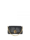 4G Soft Quilting Shoulder Bag Black - GIVENCHY - BALAAN 2