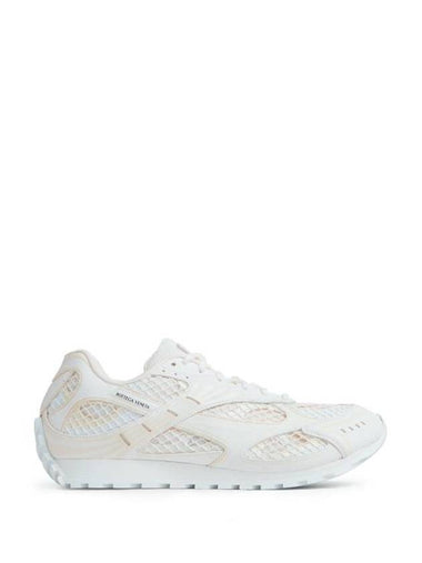 Orbit Mesh Low Top Sneakers White - BOTTEGA VENETA - BALAAN 1