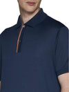 Signature Stripe Trim Polo Shirt Navy - PAUL SMITH - BALAAN 6