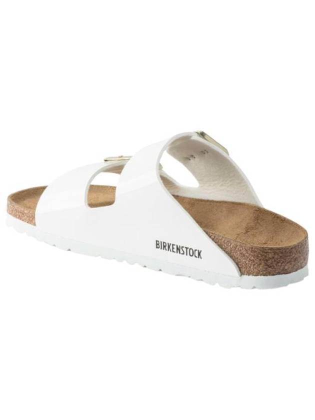 Arizona Narrow Slippers White - BIRKENSTOCK - BALAAN 4