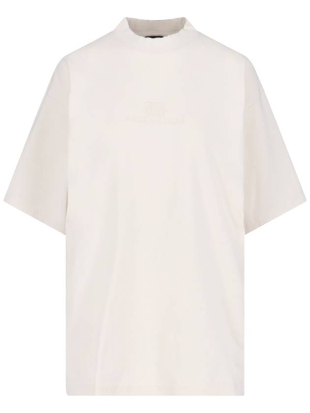 Balenciaga T-shirts and Polos White - BALENCIAGA - BALAAN 1