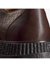 Buffalo Bossed Oblique Motif Derby Brown - DIOR - BALAAN 6