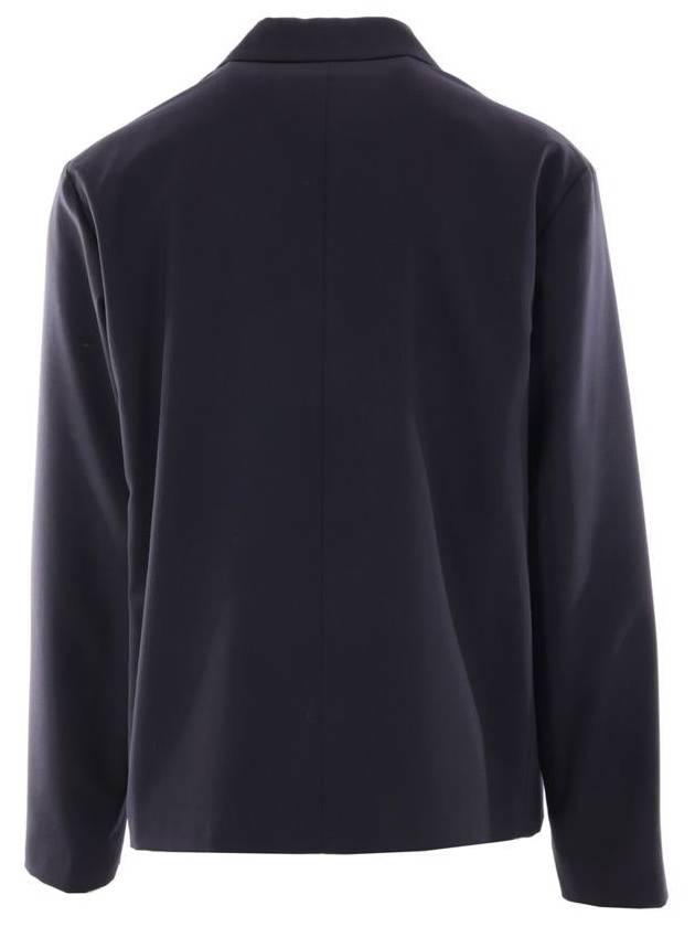 3-Button Single Boxy Jacket Blue Black - MARNI - BALAAN 3