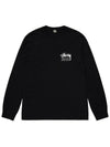 Stock Dover Street Market London Long Sleeve TShirt Black 3993738 Stock DSM London LS T Shirt Black - STUSSY - BALAAN 2