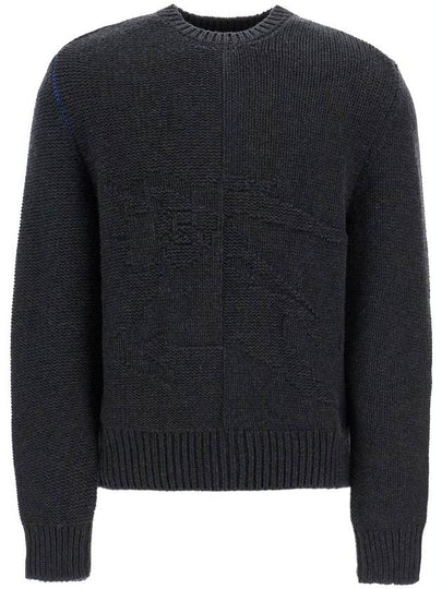 EKD Cashmere Knit Top Grey - BURBERRY - BALAAN 2