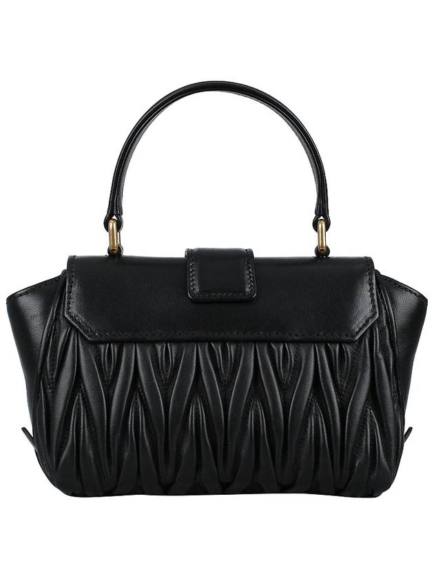 Materasse Nappa Leather Mini Shoulder Bag Black - MIU MIU - BALAAN 6