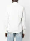 Gabardine Long Sleeve Shirt Ivory - CP COMPANY - BALAAN 3