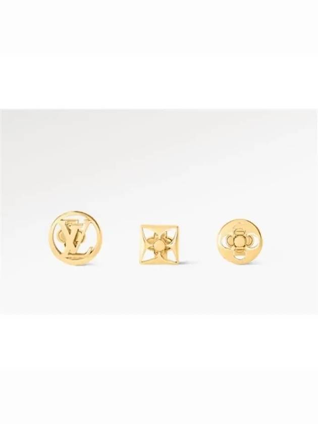 Crazy In Lock Earrings Set Gold - LOUIS VUITTON - BALAAN 2