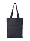 Lou Blondie Logo Small Heart Denim Tote Bag Indigo - A.P.C. - BALAAN 4