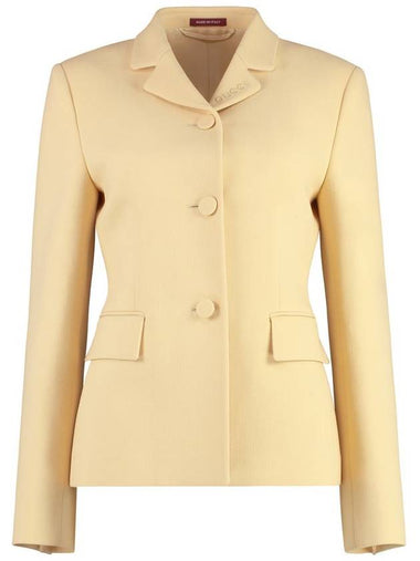 Gucci Wool Crepe Jacket - GUCCI - BALAAN 1