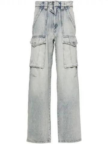 HEILANI Flap Pocket Denim Pants 271638 - ISABEL MARANT ETOILE - BALAAN 1