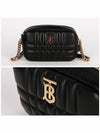 Quilted Leather Mini Lola Camera Shoulder Bag Black - BURBERRY - BALAAN 3