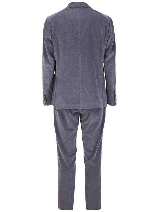 Ribbed cotton and cashmere suit - TAGLIATORE - BALAAN 2