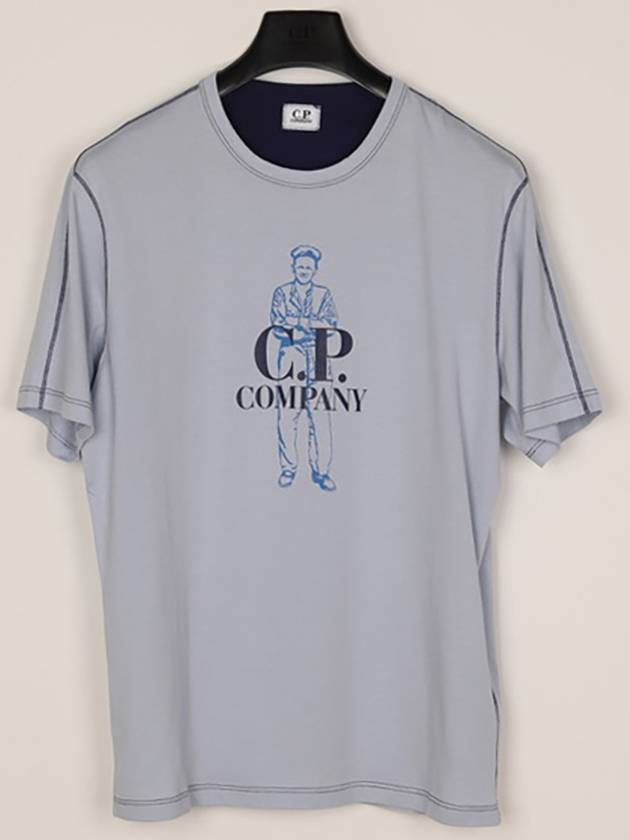 men's short sleeve tshirt - CP COMPANY - BALAAN 1