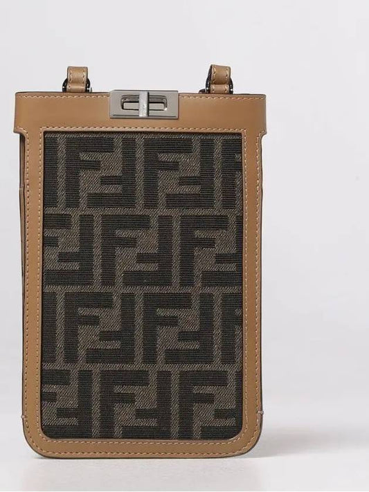 Women s logo fabric mini bag 7AS156 AFBV FIHRM - FENDI - BALAAN 1