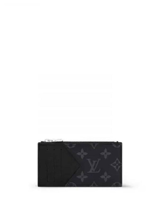 Monogram Coin Card Holder Black - LOUIS VUITTON - BALAAN 2