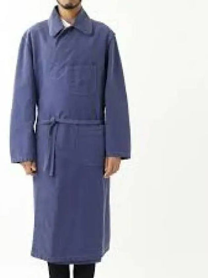 Women's Walker Moleskine Singe Coat Cobalt Blue - MAISON MARGIELA - BALAAN 2