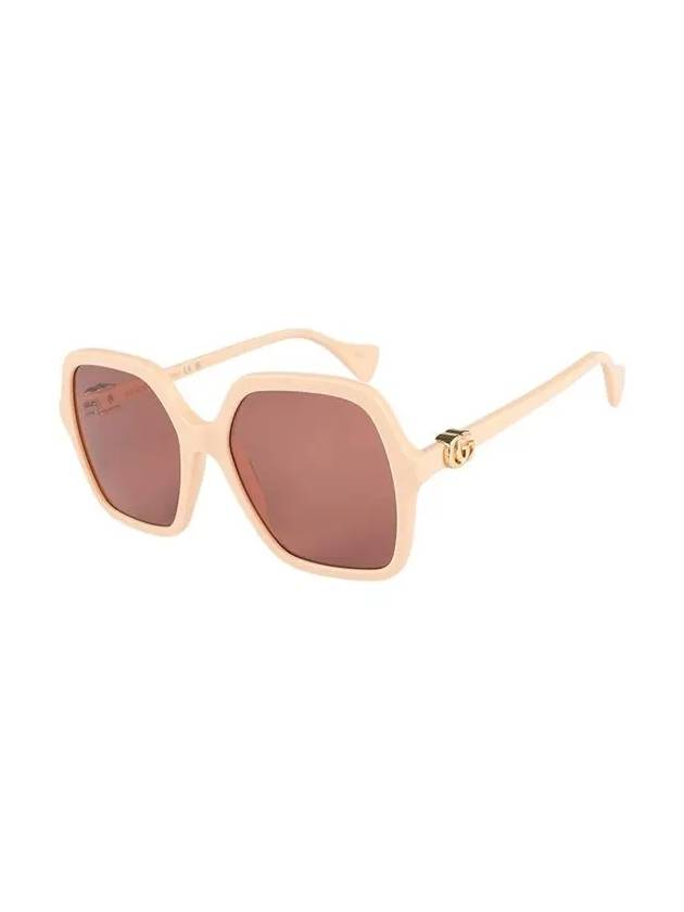 Eyewear Square Sunglasses Brown - GUCCI - BALAAN 4